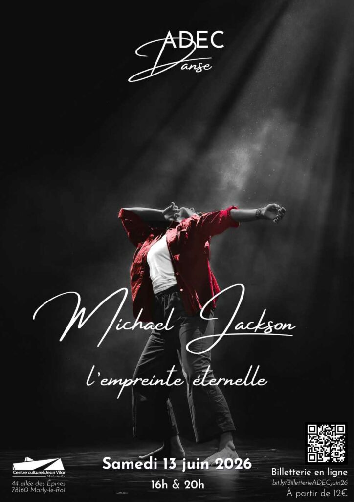 Affiche du spectacle de l'ADEC Danse du 13 juin 2026